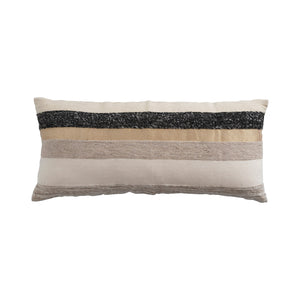 Metallic Stripe Pillow