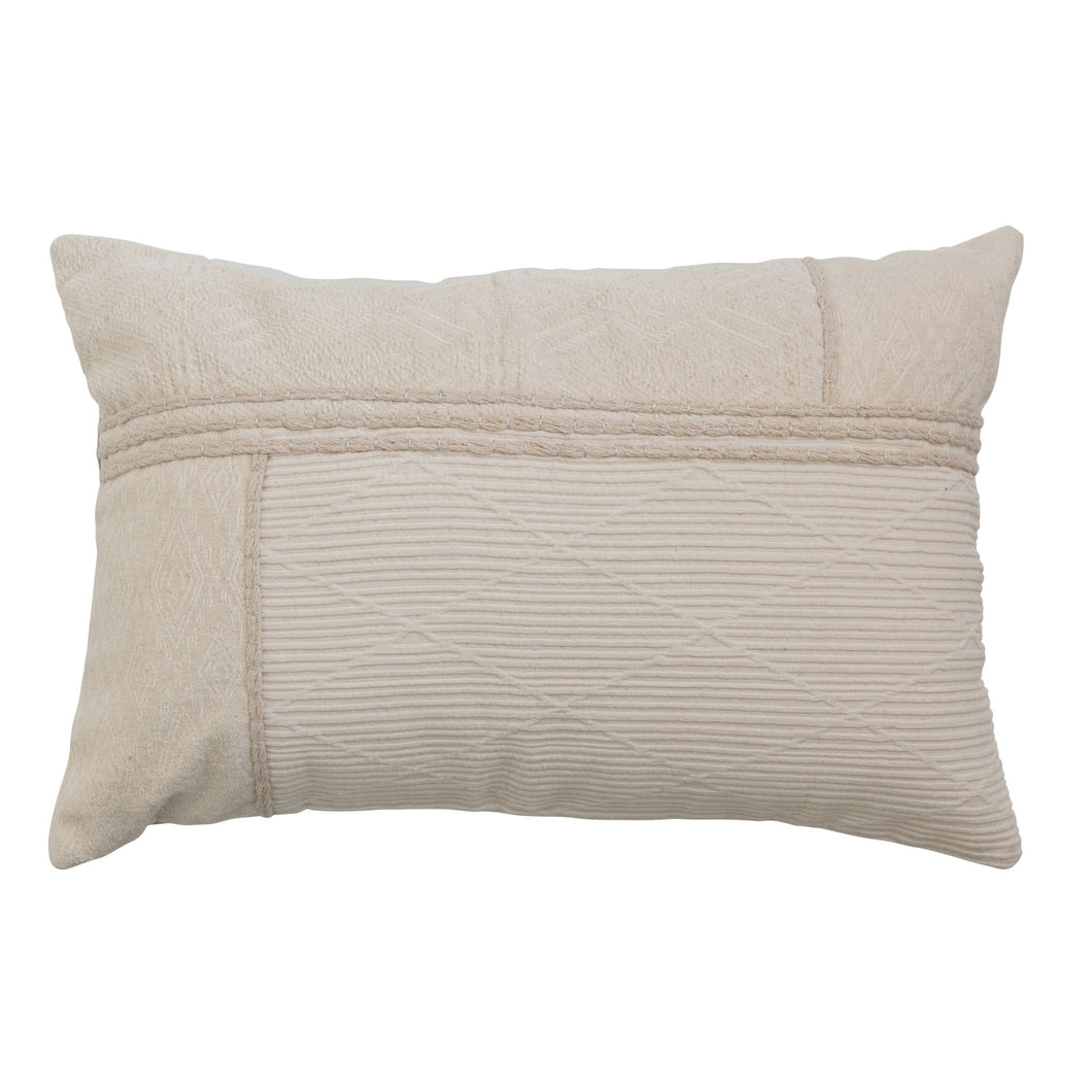 Chambray Back Pillow