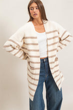Load image into Gallery viewer, HF Open Stripe Cardigan