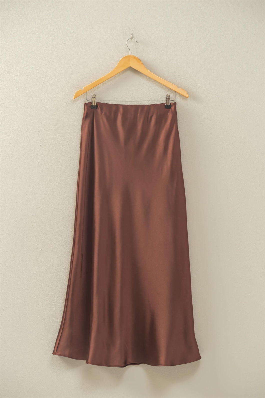 HF Satin Maxi Skirt