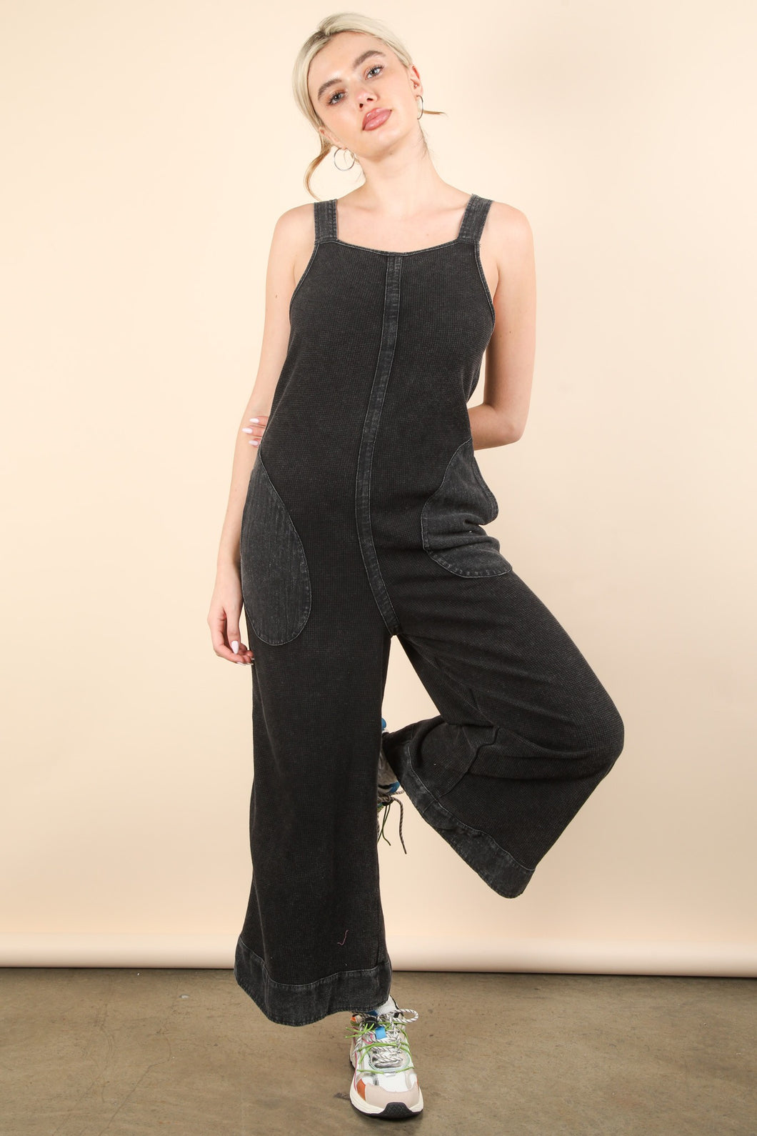 VJ Waffle Jumpsuit