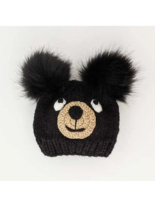 Kids Black Bear Hat