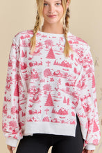 Load image into Gallery viewer, MS Toile Print Sweater