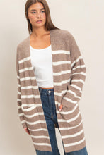 Load image into Gallery viewer, HF Open Stripe Cardigan