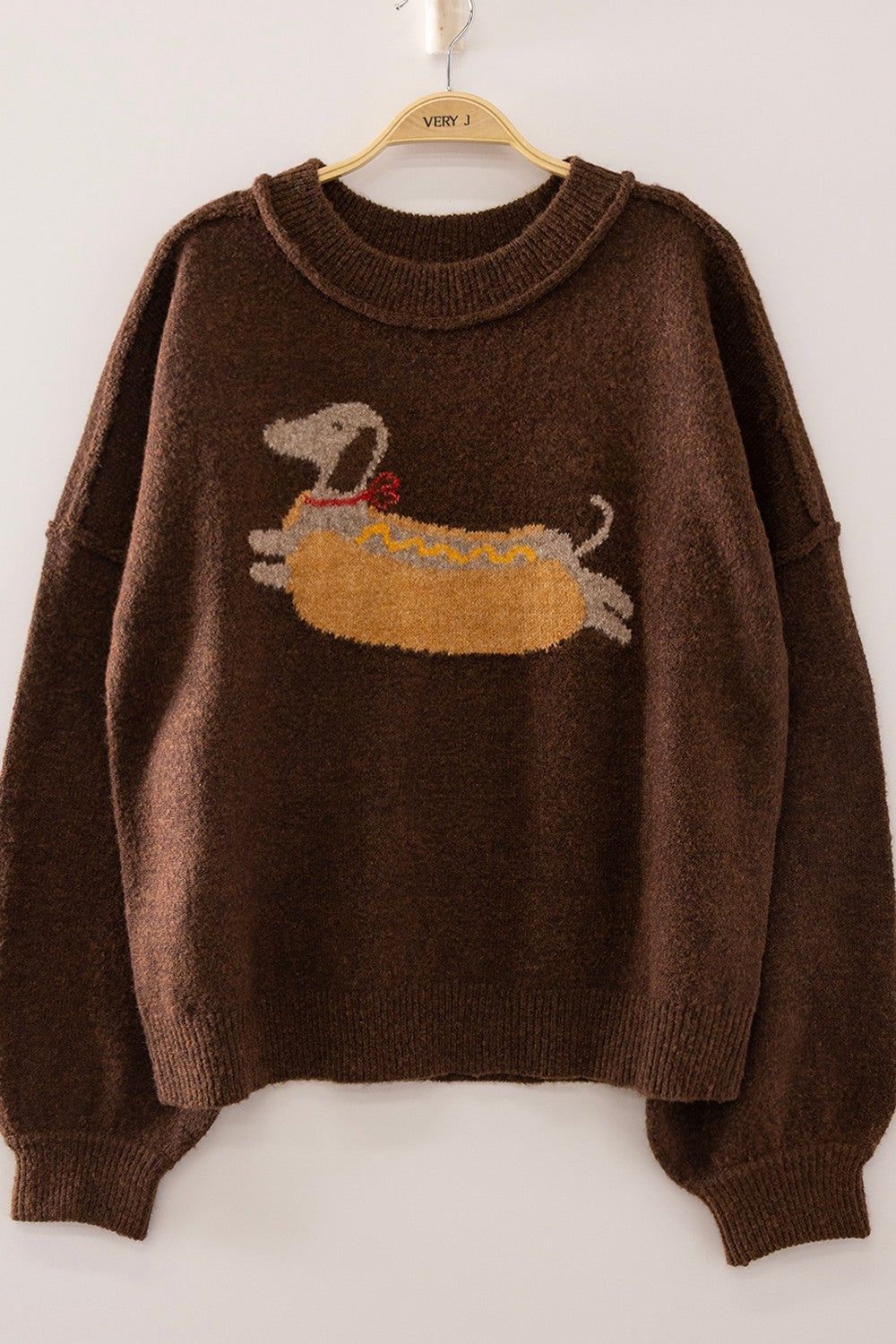 VJ Hot Dog Sweater