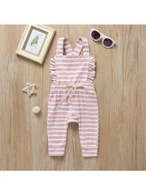 Load image into Gallery viewer, Ruffle Overall Jumpsuit