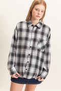 HF Plaid Button-Up Shirt