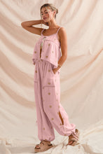 Load image into Gallery viewer, SM Crinkle Linen Jogger Set