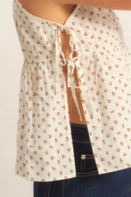 Load image into Gallery viewer, HF Strawberry Print Tie-Side Cami