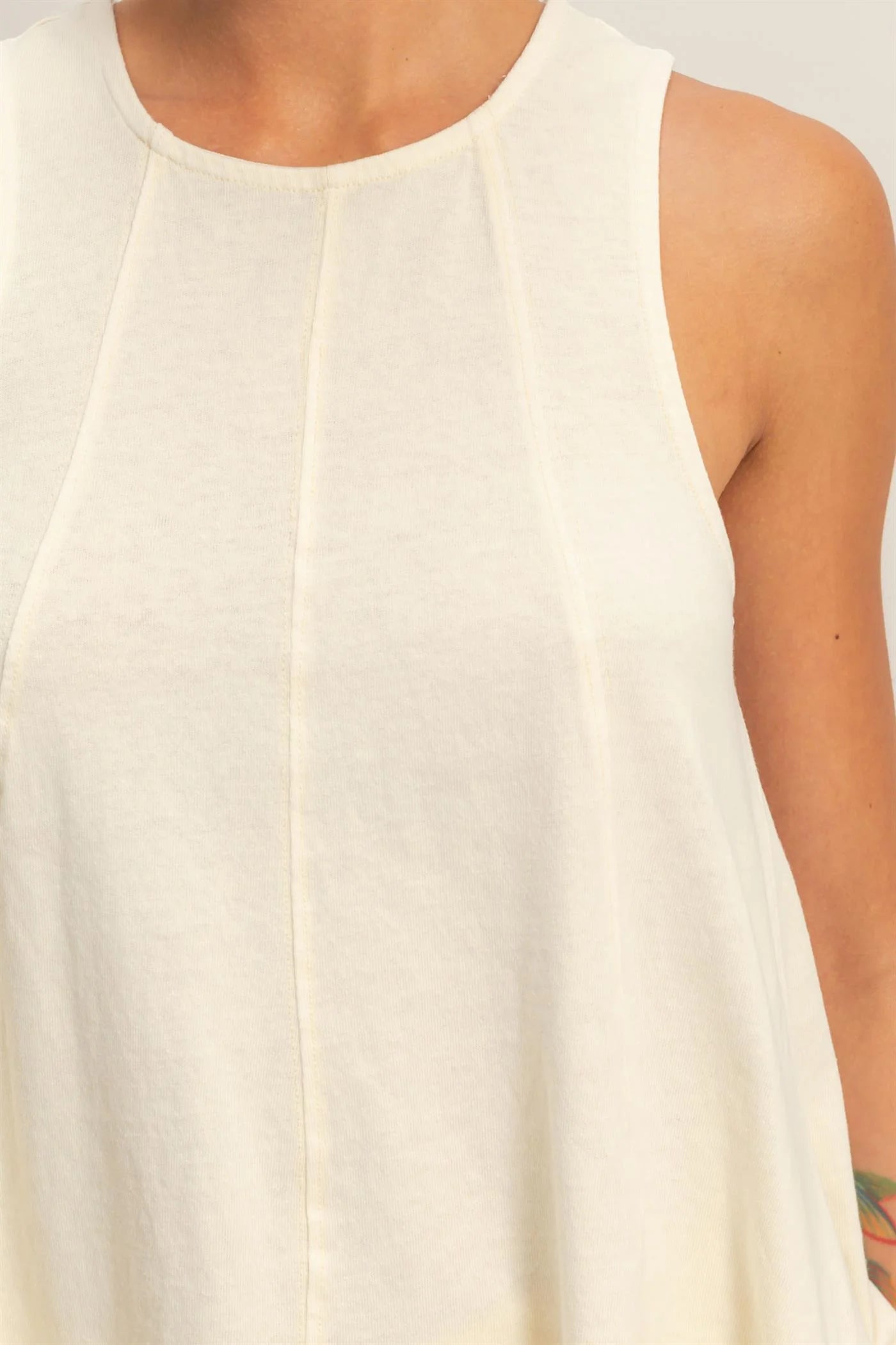 HF Sleeveless Round Neck Top/Shorts SET