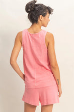 Load image into Gallery viewer, HF Sleeveless Round Neck Top/Shorts SET