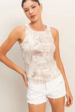 Load image into Gallery viewer, HF Cloud Washed Ribbed Knit Tank