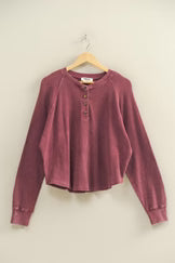 HF Waffle Henley