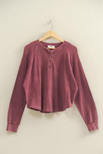 Load image into Gallery viewer, HF Waffle Henley