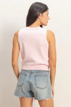 Load image into Gallery viewer, HF Strawberry Sleeveless Knit Top