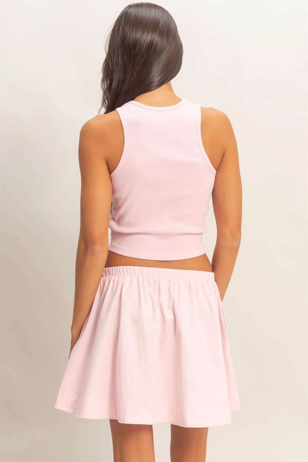HF Sleeveless Top & Skirt SET