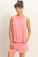 Load image into Gallery viewer, HF Sleeveless Round Neck Top/Shorts SET