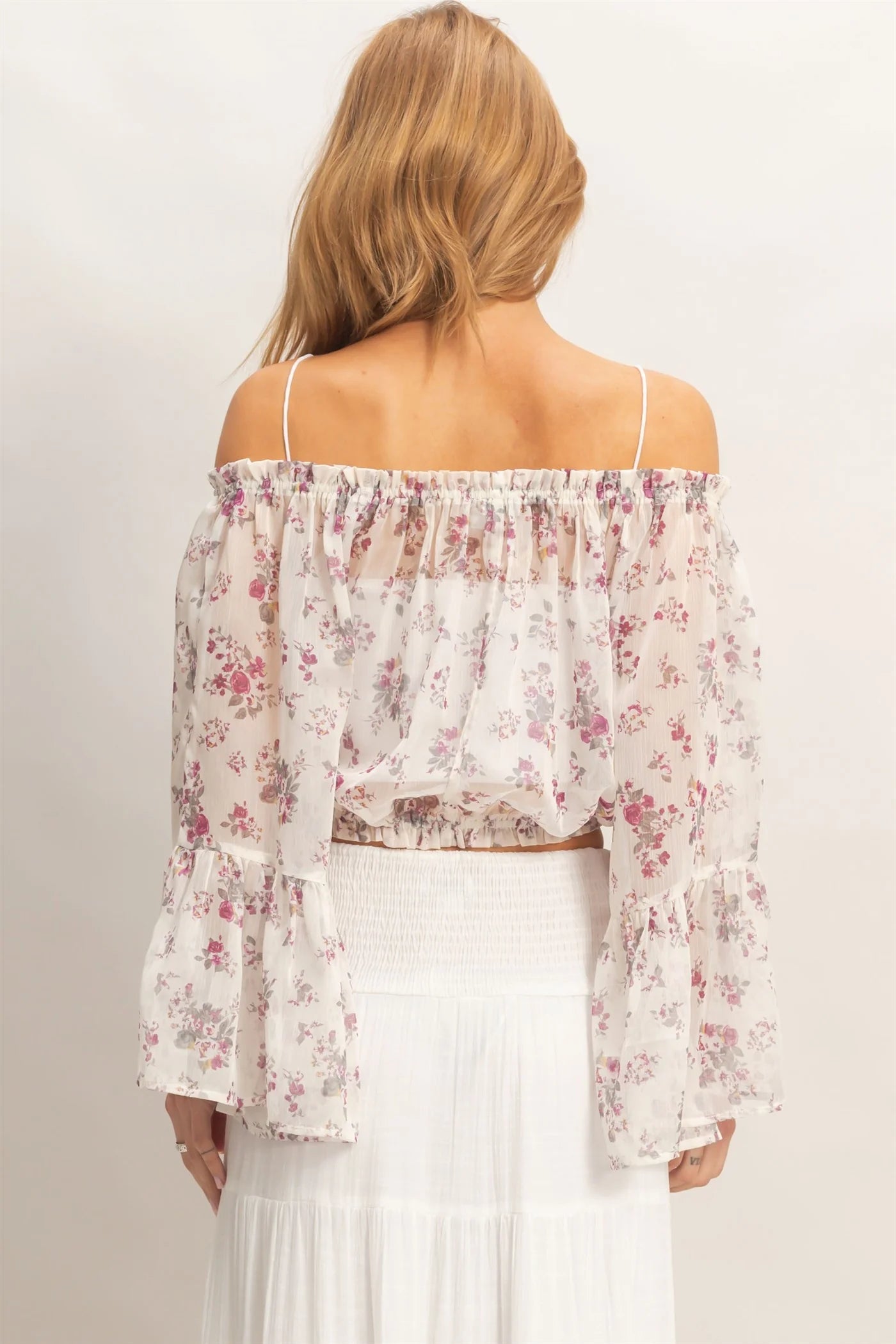 HF Floral Off Shoulder Top