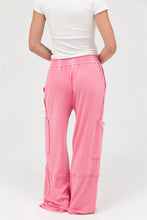 Load image into Gallery viewer, HF Mineral Wash Wide Leg Cargo Pants
