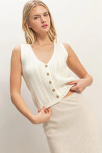 Load image into Gallery viewer, HF V-neck Knit Tank Top