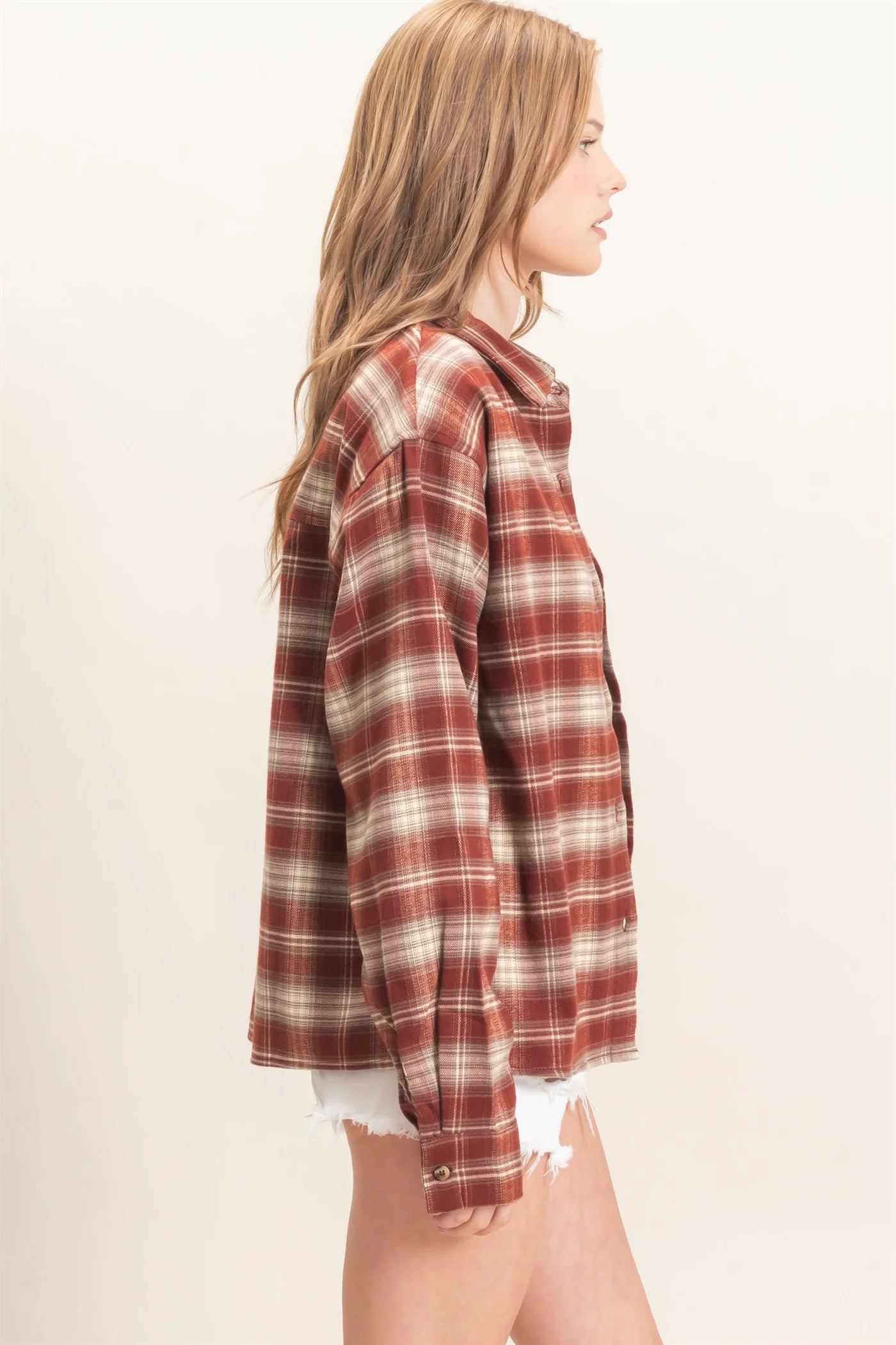 HF Plaid Button Up Shirt