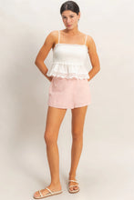 Load image into Gallery viewer, HF Floral Embroidered Wrap Skort