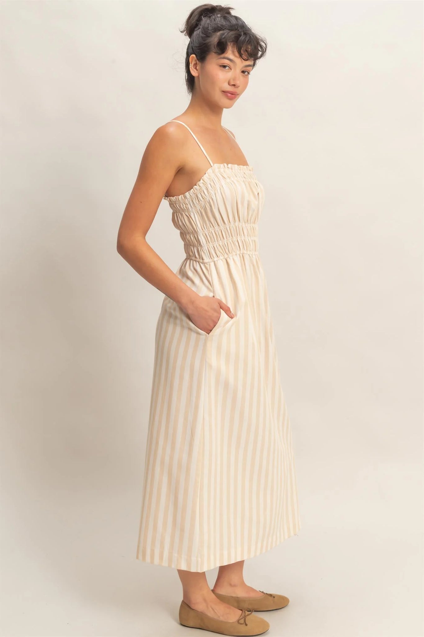 spaghetti strap midi dress formal Elegant A Line Midi Dress Sexy Spaghetti Strap Red Holiday Party Dresses fg6795