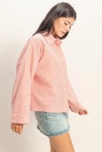 Load image into Gallery viewer, HF Fine Striped Button Up Shirt