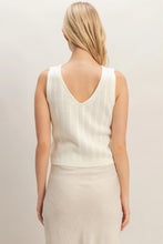 Load image into Gallery viewer, HF V-neck Knit Tank Top
