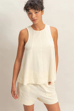 Load image into Gallery viewer, HF Sleeveless Round Neck Top/Shorts SET