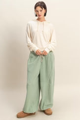 HF Contrast High Waist Sweatpants