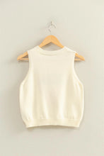 Load image into Gallery viewer, HF Strawberry Sleeveless Knit Top