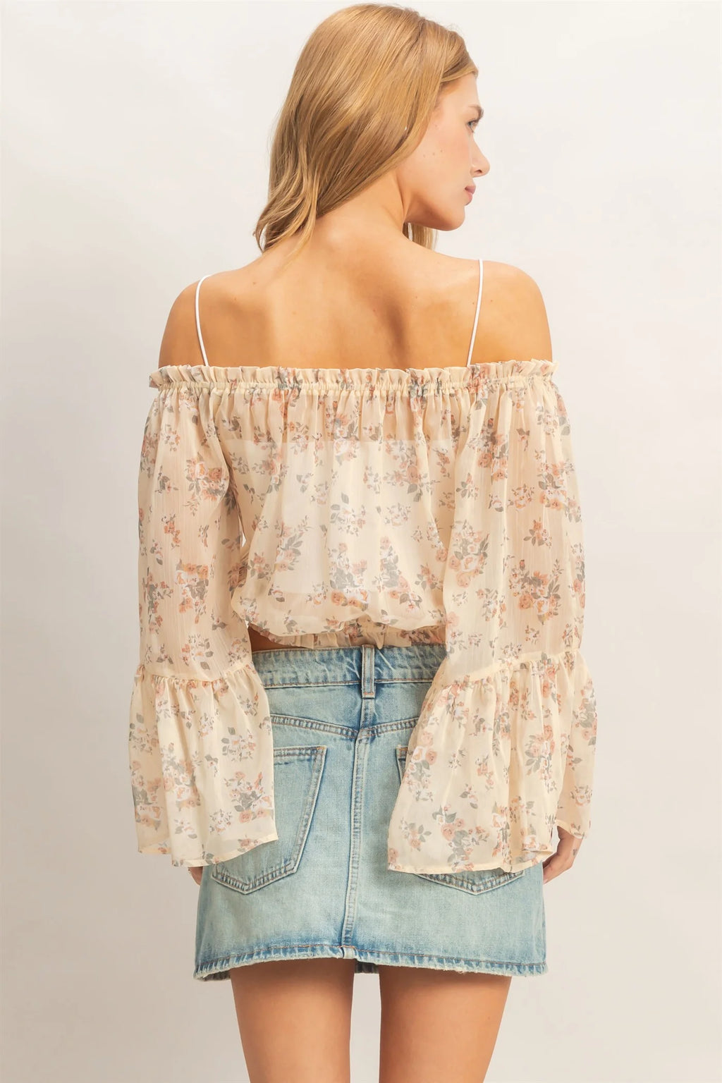 HF Floral Off Shoulder Top