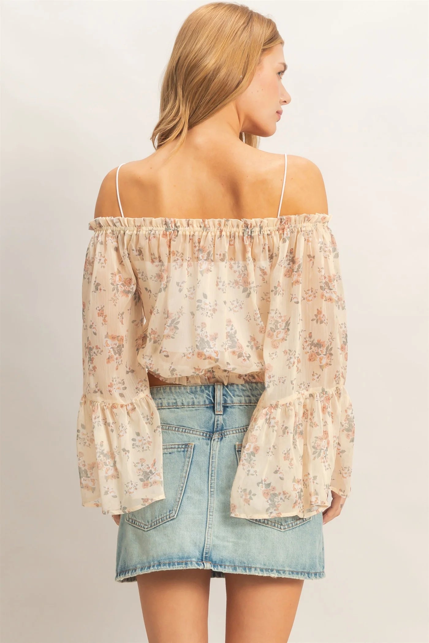 HF Floral Off Shoulder Top