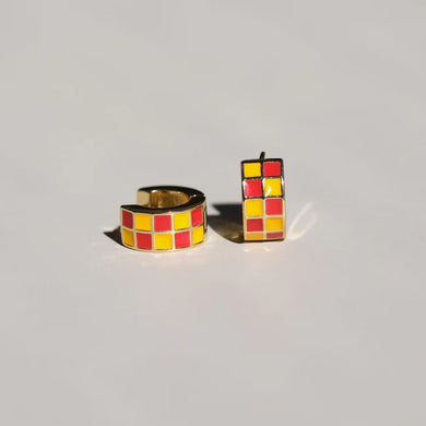 Red/Yel Checkered Huggies