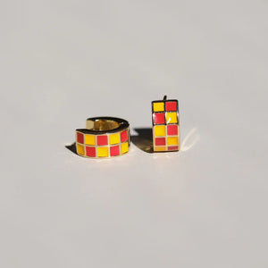 Red/Yel Checkered Huggies