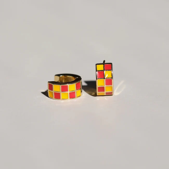 Red/Yel Checkered Huggies