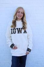 Load image into Gallery viewer, Iowa Plaid Mockneck