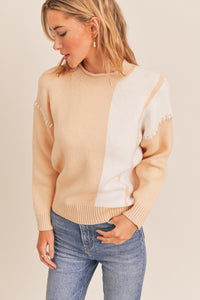 Stitched Arm Sweater