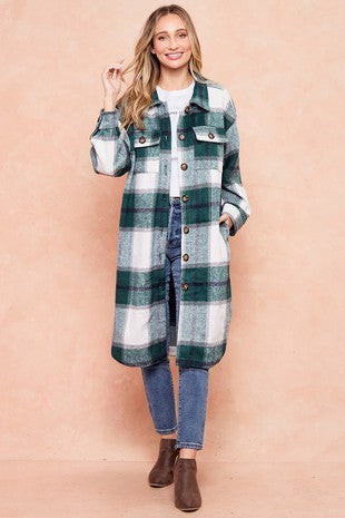 O.B. Plaid Midi