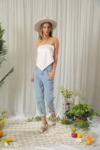 Satin Tube Top