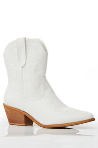 White Lillian Bootie