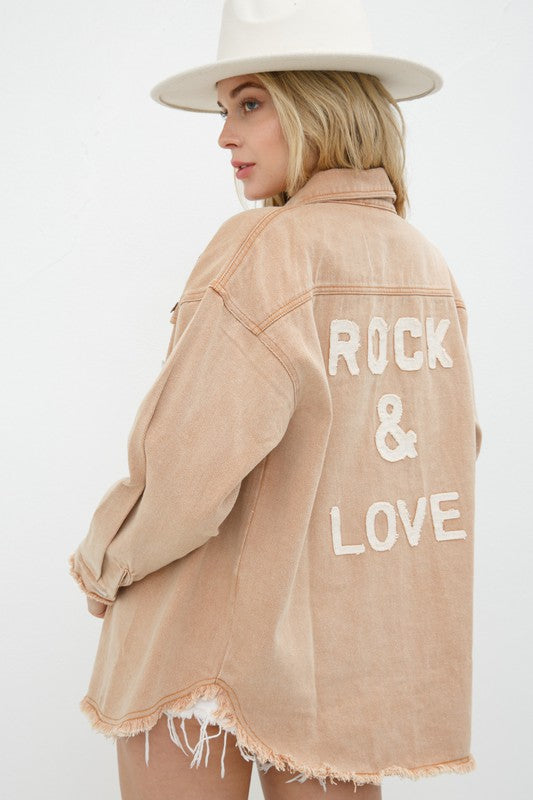 Rock & Love Frayed Jacket
