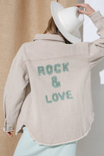 Load image into Gallery viewer, Rock &amp; Love Frayed Jacket