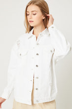 Load image into Gallery viewer, Oversized Denim Jacket
