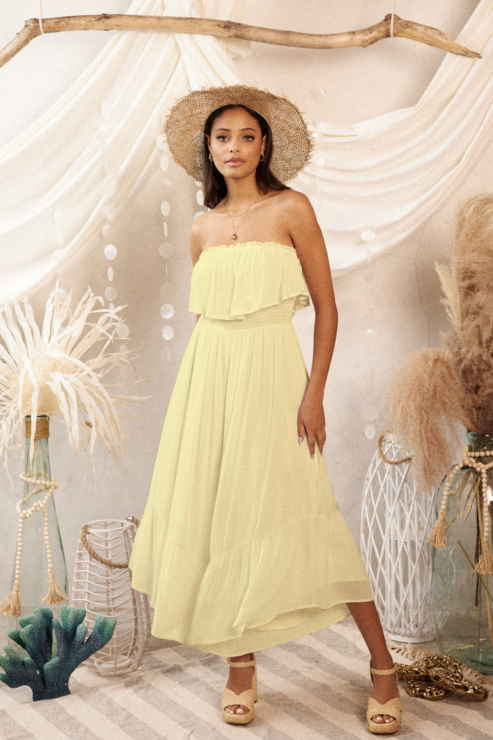 Lemondrop Sleeveless Jumpsuit