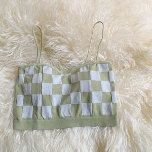 Checkered Bralette