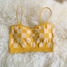 Load image into Gallery viewer, Checkered Bralette