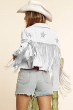Load image into Gallery viewer, Star Fringe Jacket