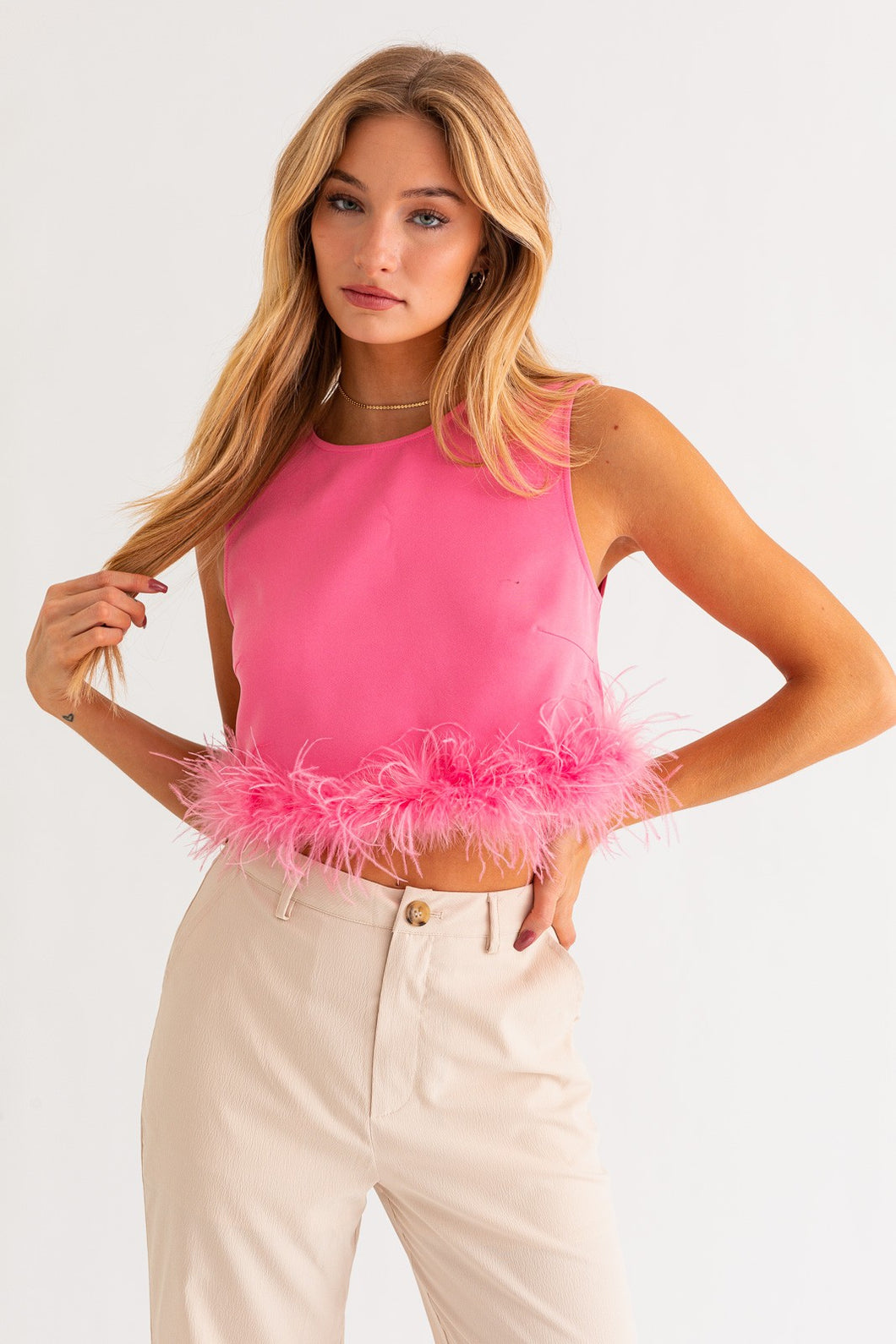 Feather Trim Tank